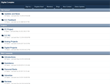 Tablet Screenshot of digitalcomplex.org